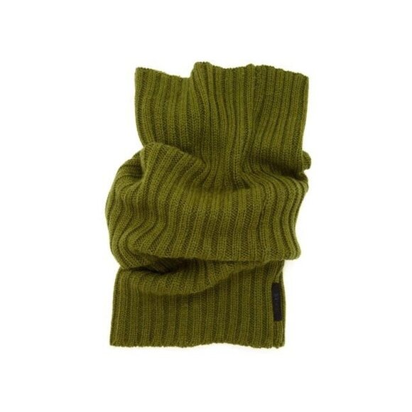 Rogue Green Cable Knit Snood Infinity Neck Scarf - Picture 1 of 6
